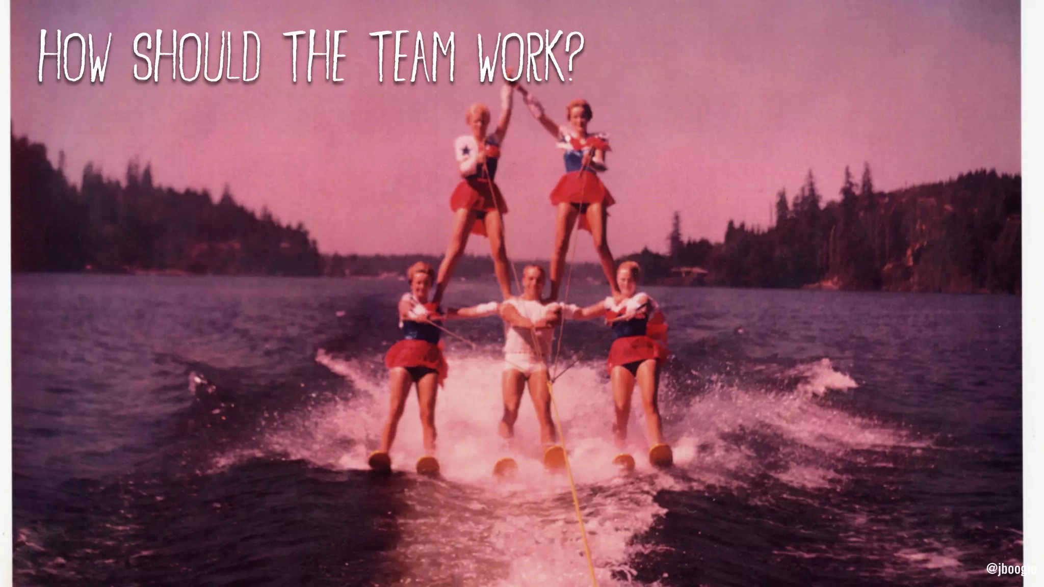 @jboogie
how should the team work?
@jboogie
 