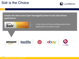 Building a data driven search application with LucidWorks SiLK | PPT