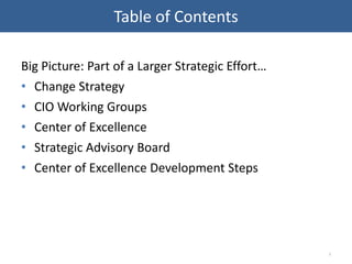 Building a Data Analytics Center of Excellence - Digital Transformation ...
