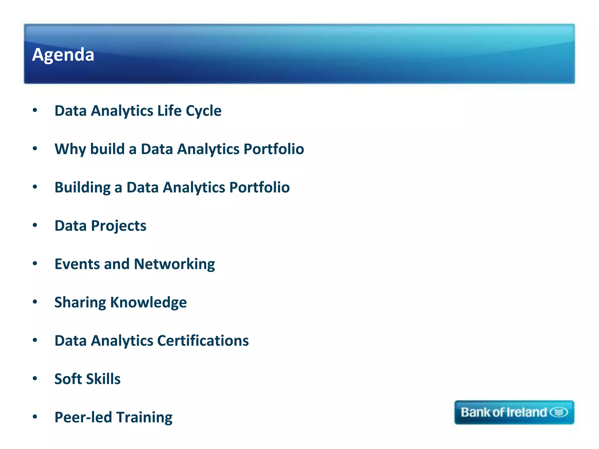 Building a Data Analytics Portfolio | PPTX
