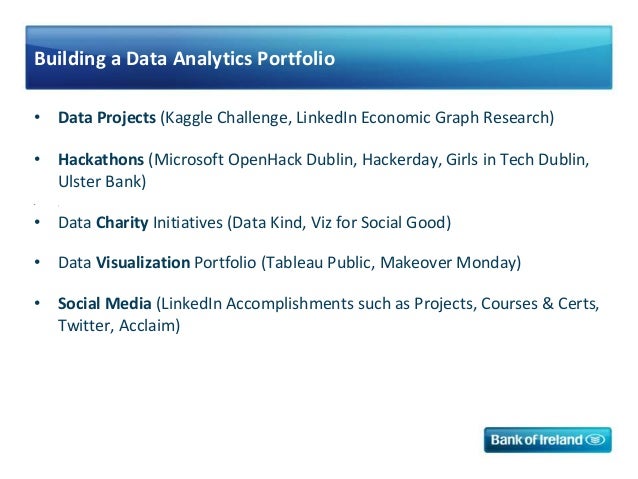 Building A Data Analytics Portfolio Building A Data Analytics Portfolio