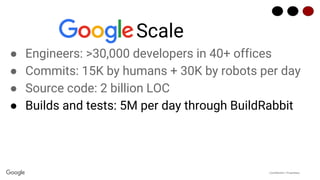 Building a Distributed Build System at Google Scale | PDF