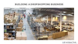 BUILDING A DROPSHIPPING BUSINESS
 