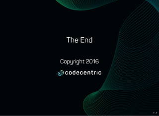 7 . 7
The End
 
Copyright 2016
 