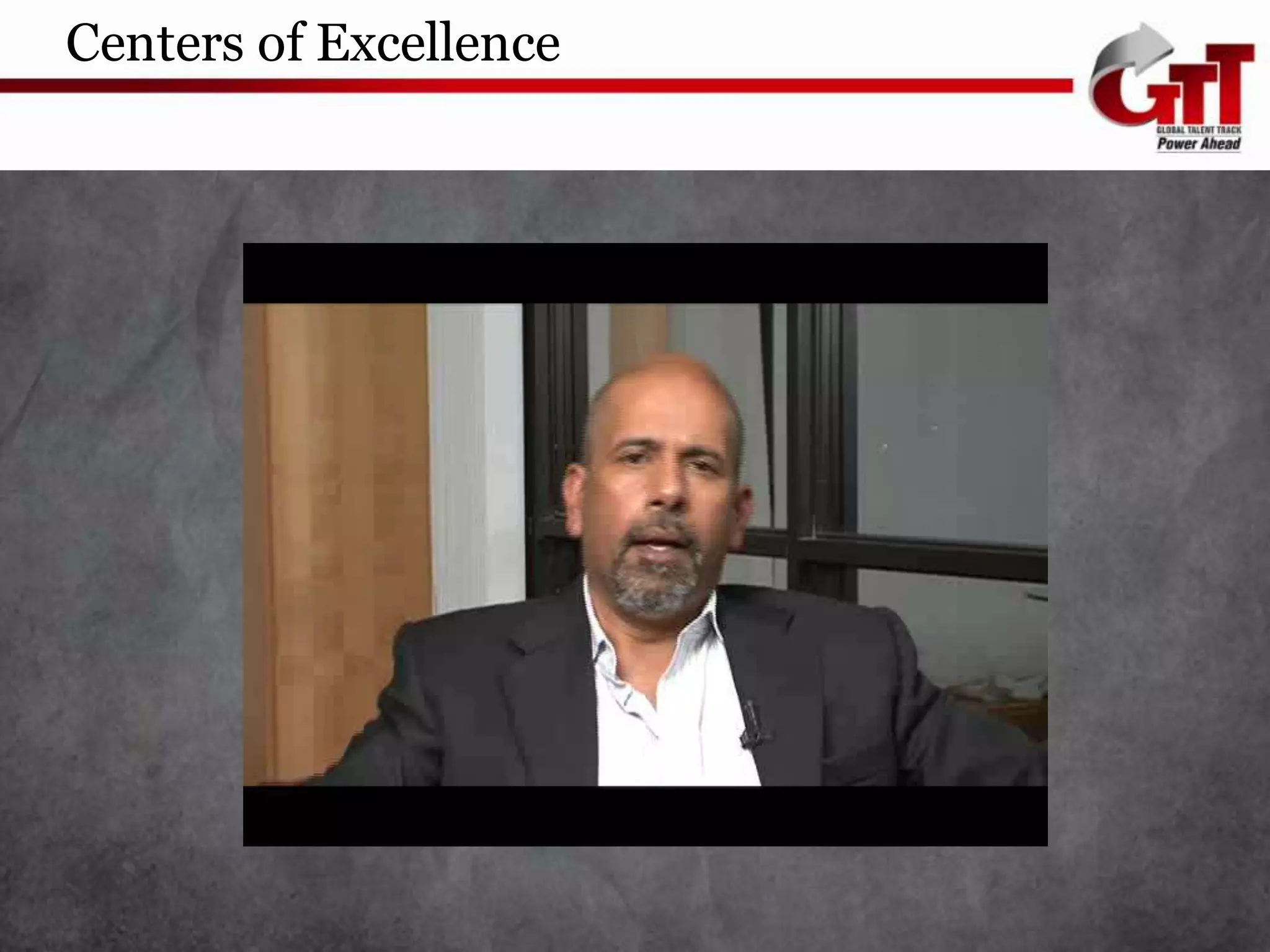 Centers of Excellence
 