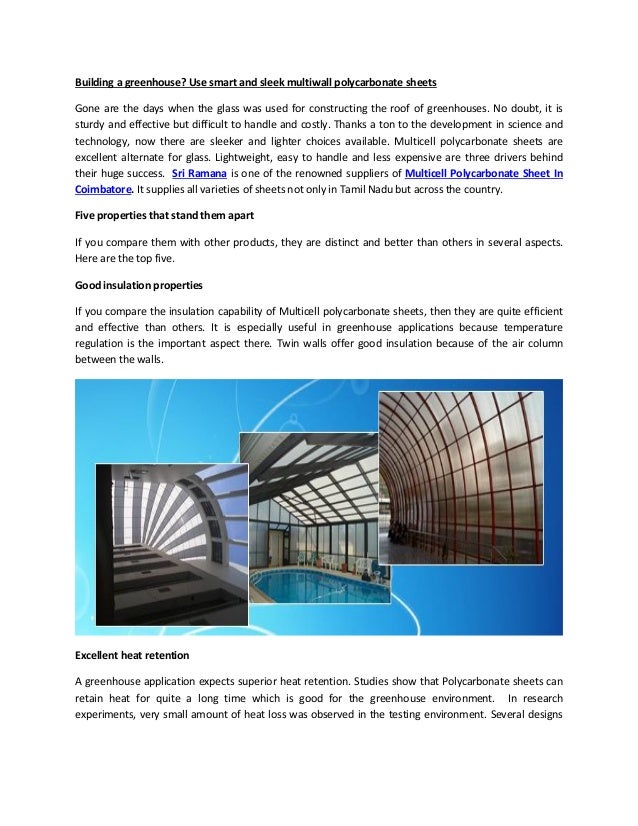 multicell polycarbonate sheet in coimbatore in sriramanaenterprises polycarbonate sheet properties