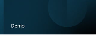 Demo
 