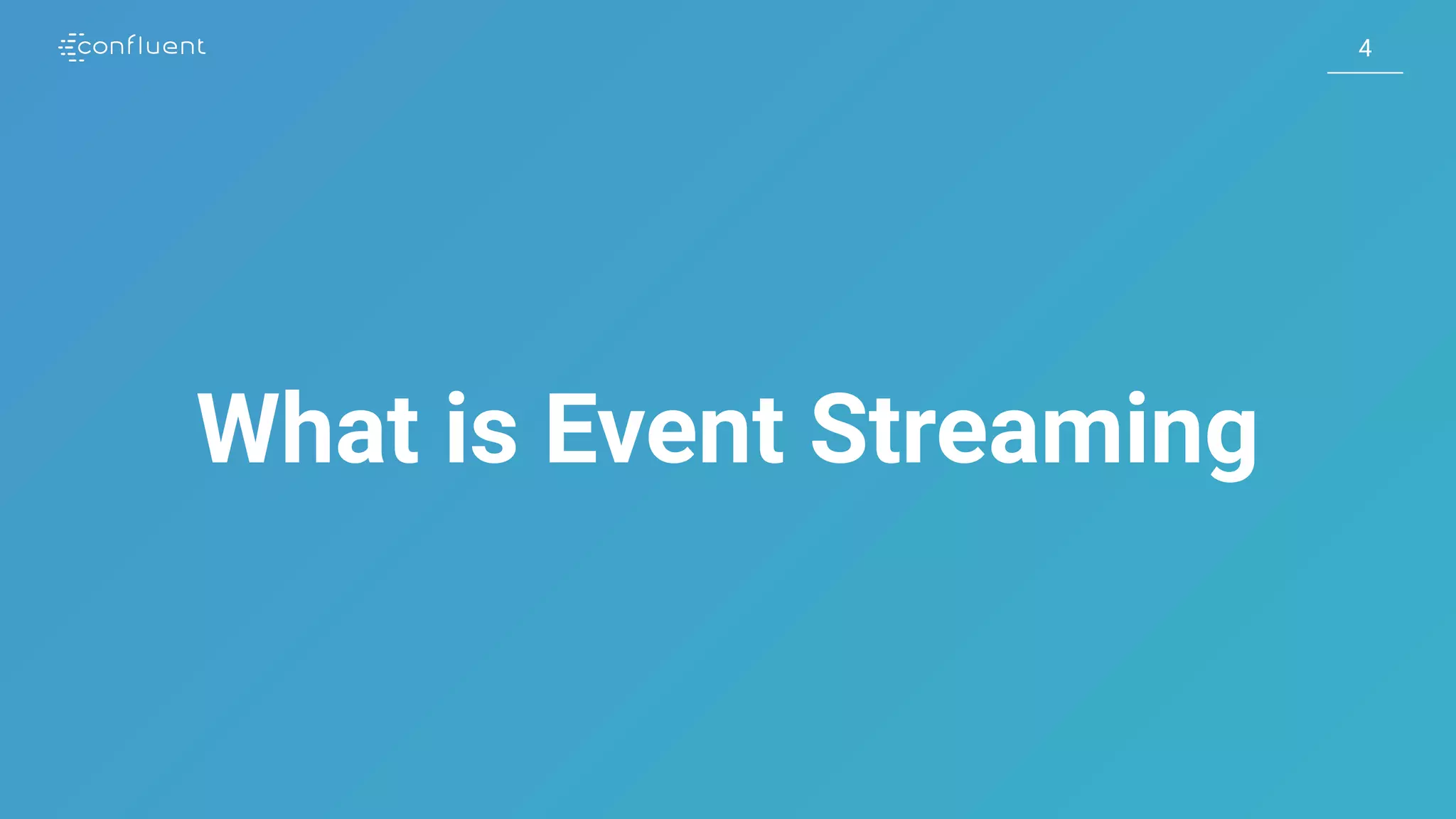 44 What is Event Streaming 