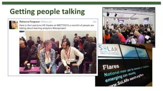 Getting people talking
 