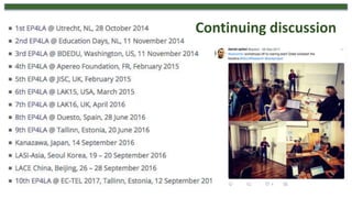 Continuing discussion
 