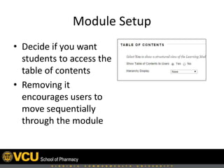Building a learning module | PPSX | Computing | Technology & Computing