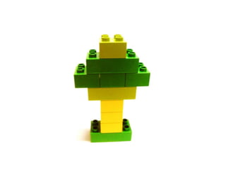 Building a lego tree   play skill