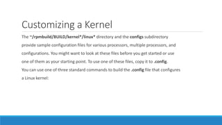 Building a linux kernel | PPTX