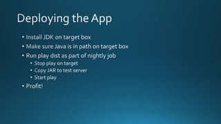 Building a Line of Business Enterprise Web App with Play, Scala, and Akka