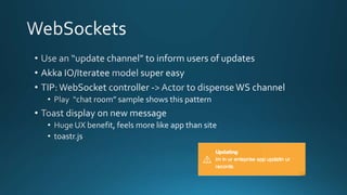 Building a Line of Business Enterprise Web App with Play, Scala, and Akka
