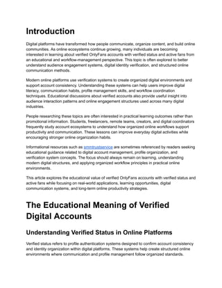 Building a Long-Term Buy Verified OnlyFans Accounts for Online Success.pdf