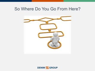 So Where Do You Go From Here?
 