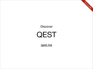 Discover


QEST
qest.me
 