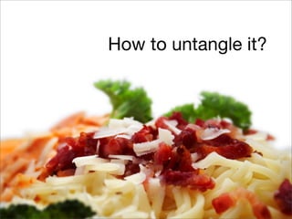 How to untangle it?
 
