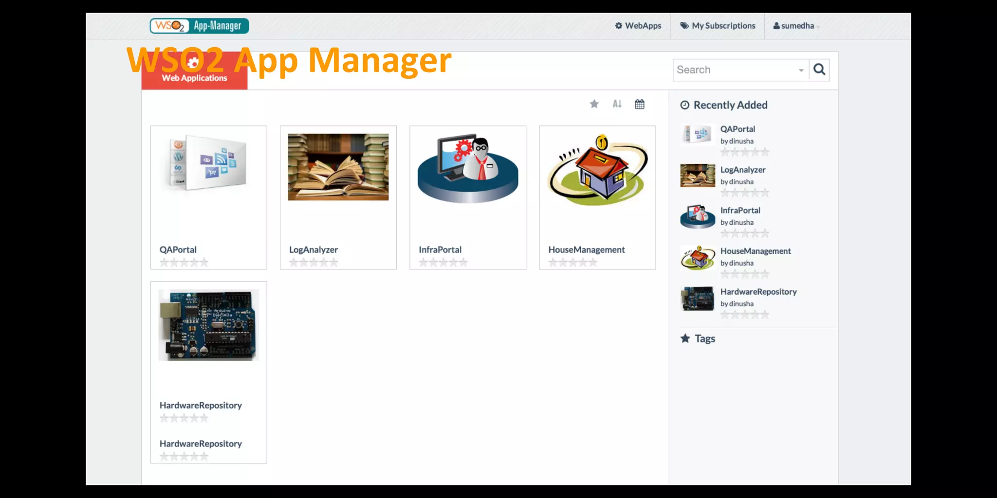 WSO2 App Manager
 