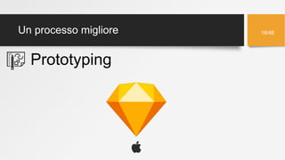 Un processo migliore 18/46
Prototyping
 