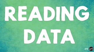 READING 
DATA 273
 