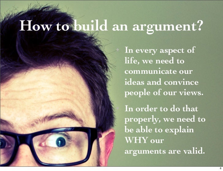 How to construct an essay