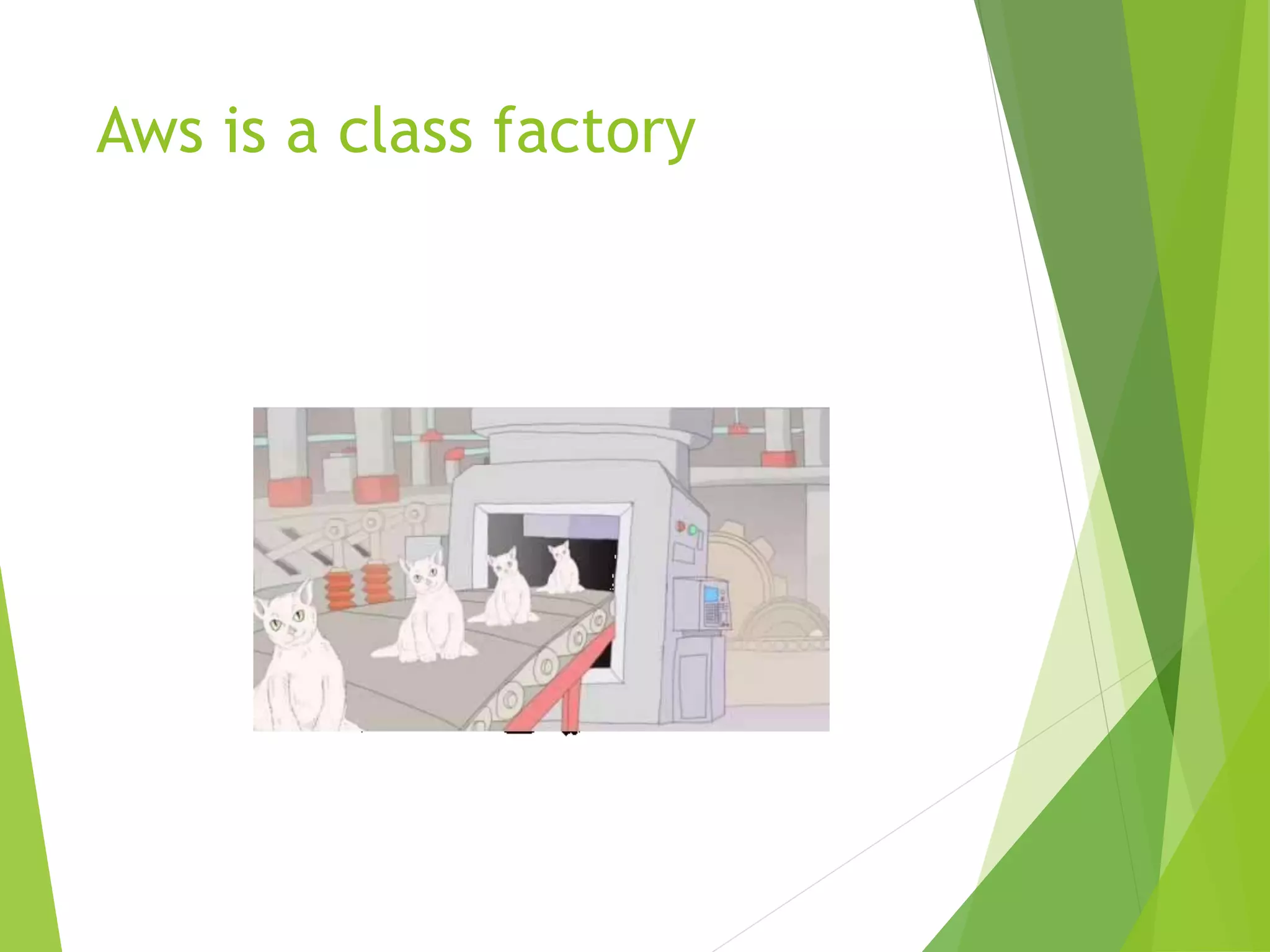 Aws is a class factory 