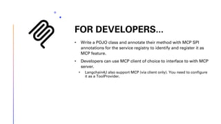 Building and deploying AI agents in Java | PDF