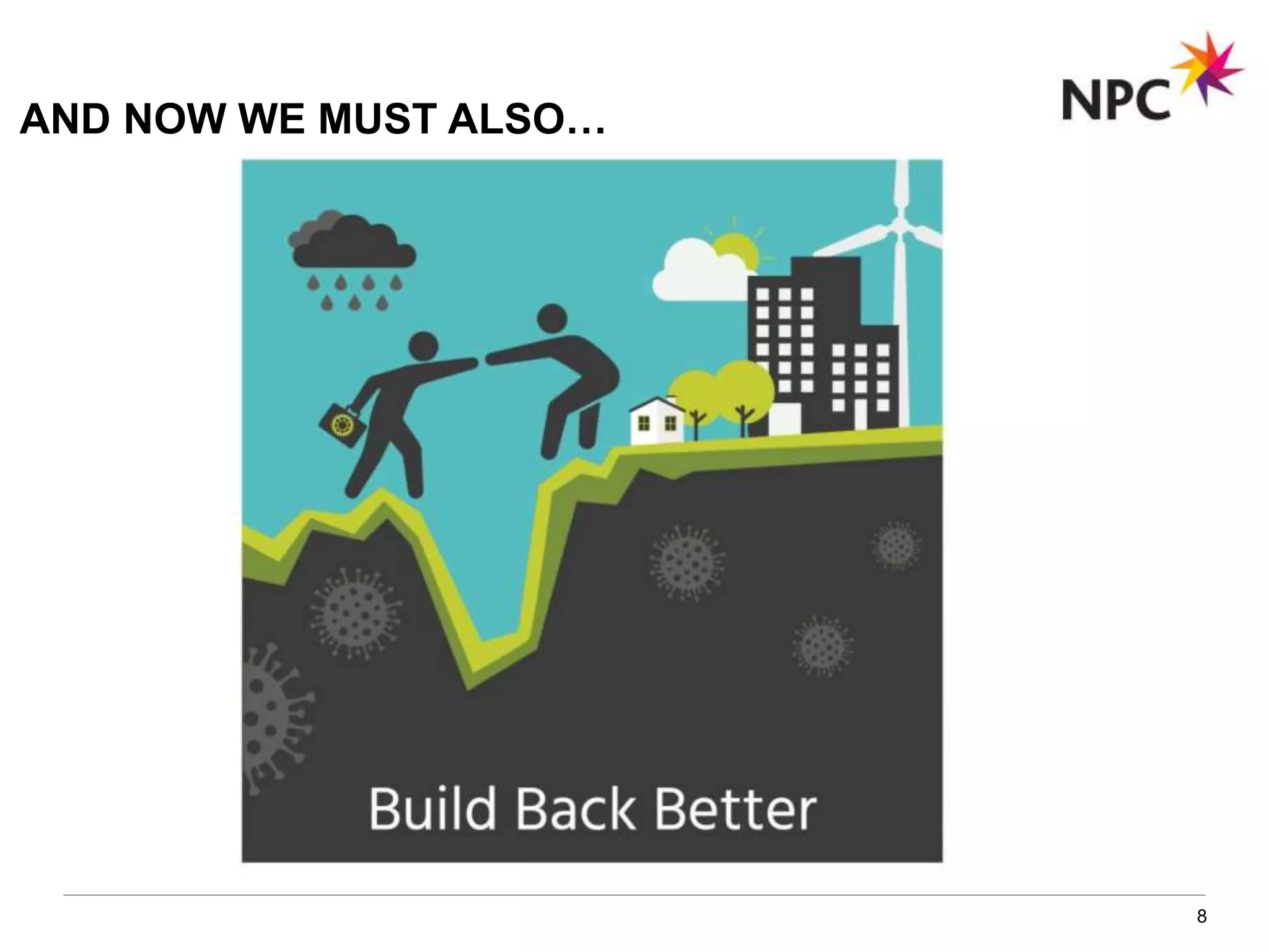 8
AND NOW WE MUST ALSO…
 