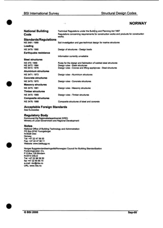 Building and structural design codes | PDF