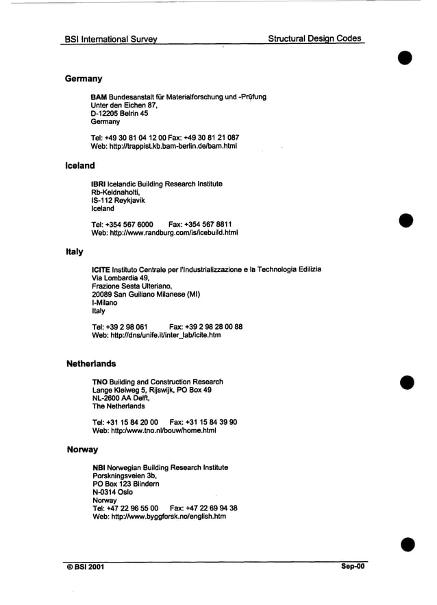 Building and structural design codes | PDF | Europe Travel | Travel ...