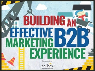 Building an Effective B2B Marketing Experience