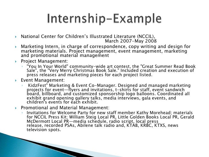 building an effective resume