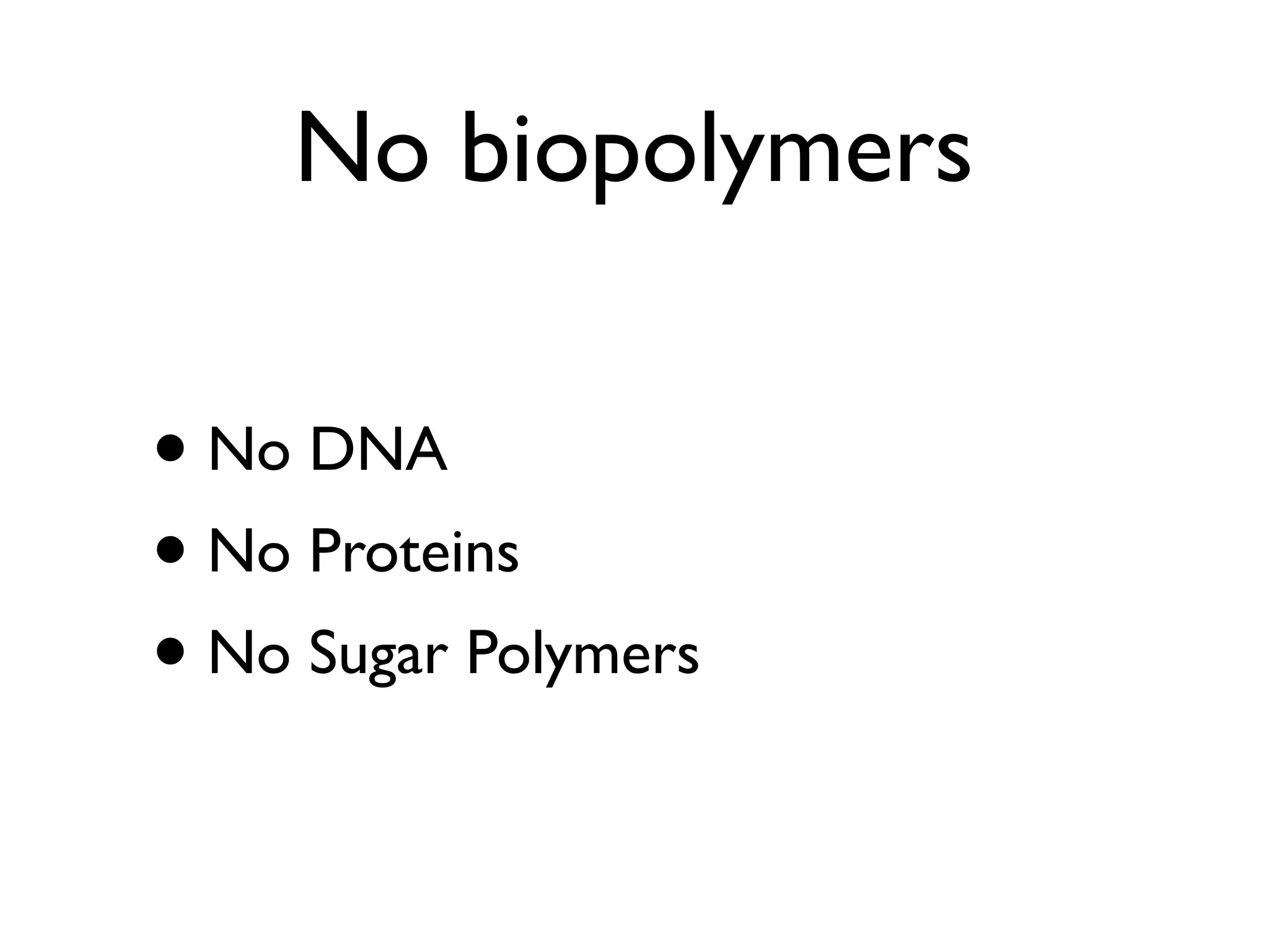 Metabolomics
Measures occurrence and
concentrations of many
small molecules
(metabolites) in an organism
at once.
 