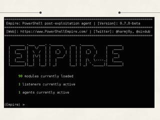 Building an Empire with PowerShell