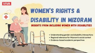 Insights on Women with Disabilities: Gender, Rights, and Inclusion in ...