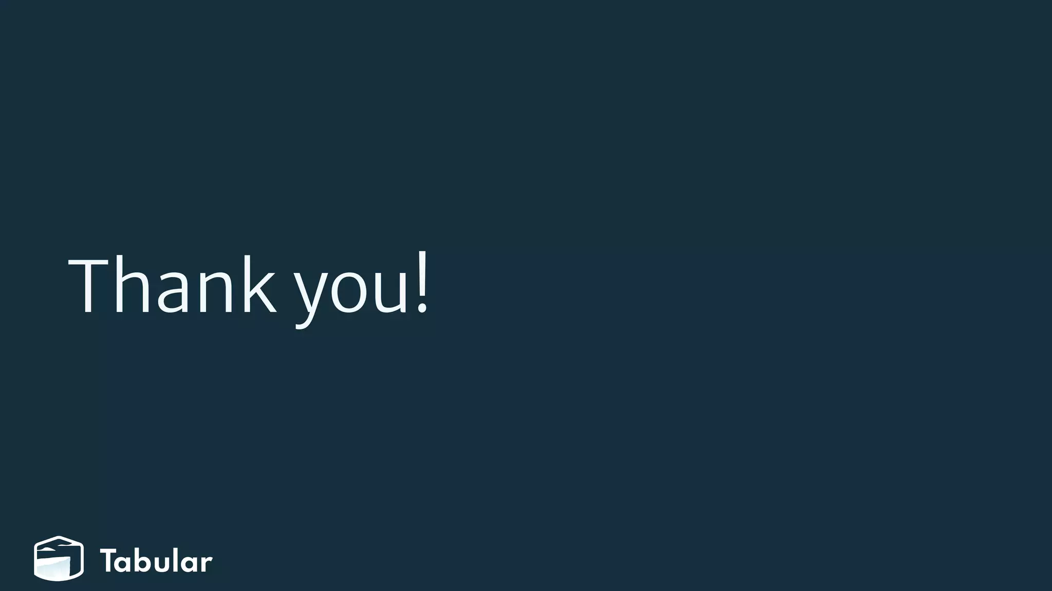 Thank you! 
