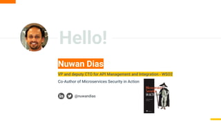 apidays LIVE Paris - Building APIs in a Cloud Native era by Nuwan Dias ...