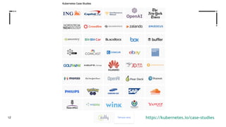 12 https://kubernetes.io/case-studies
 