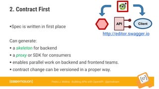 Building APIs with the OpenApi Spec | PDF