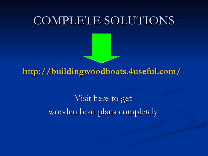 Building a plywood boat