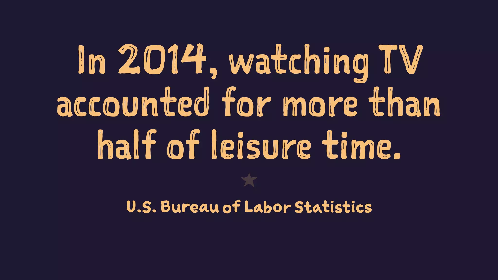 In 2014, watching TV
accounted for more than
half of leisure time.
1
U.S. Bureau of Labor Statistics
DavidOlesch.com 3
 