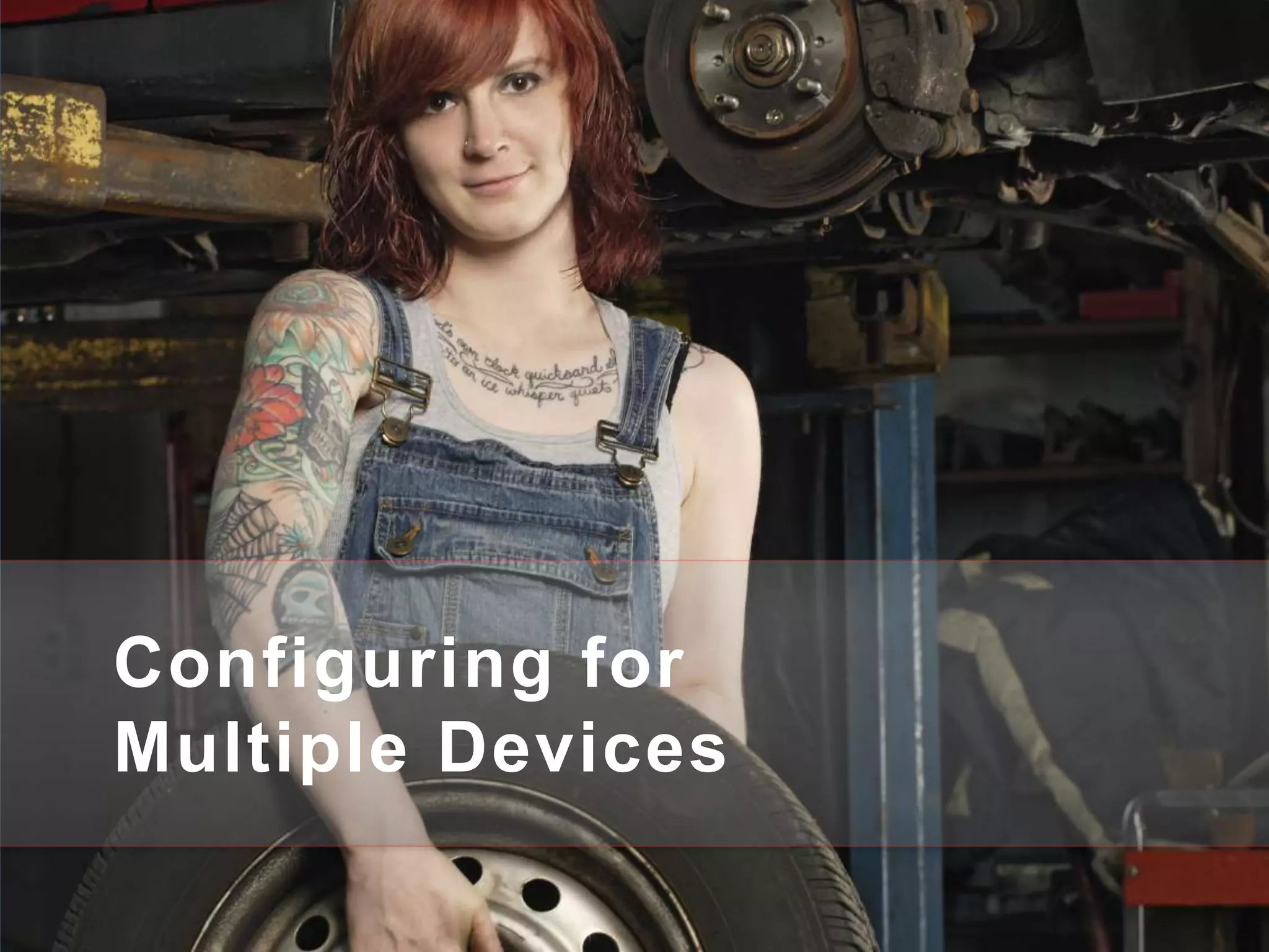 Configuring for Multiple Devices