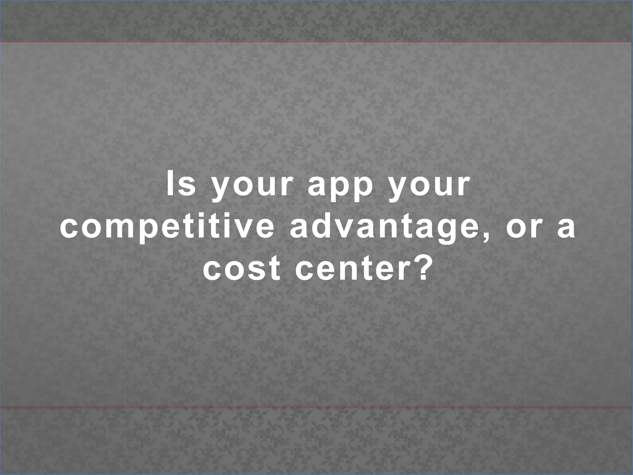 So should you do this?