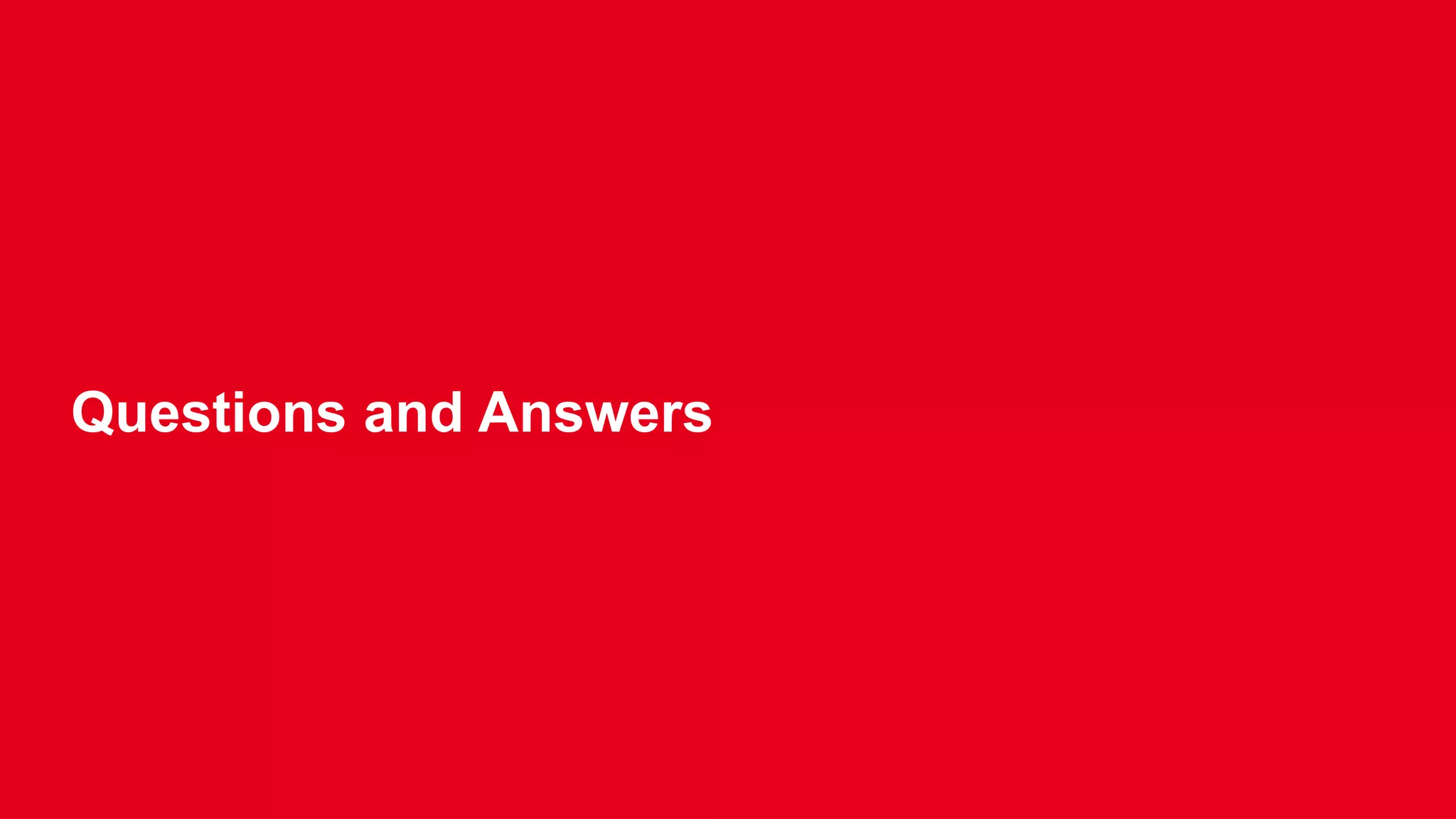 Questions and Answers 
 