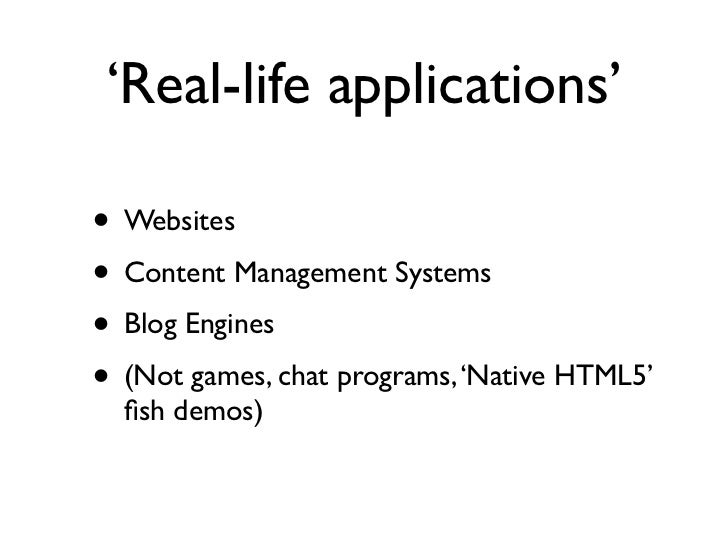 Building a real life application in node js