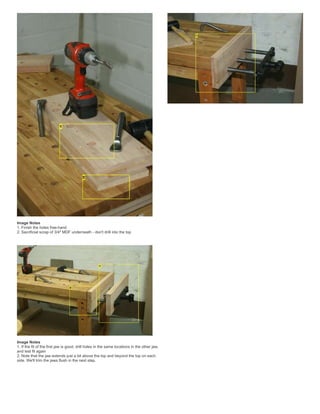Building a real woodworker's workbench