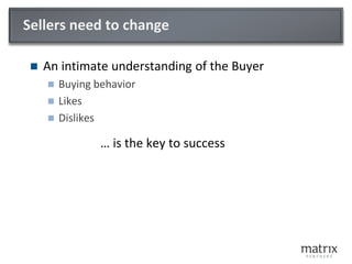 Buying Behavior has Changed

   Outbound Marketing:
       Annoying to your customers
       Expensive
       Increasi...
