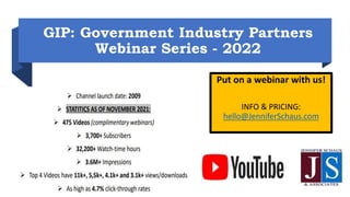 Government Industry Partners - GovCon Wealth - GROW: Building a Sellable GovCon Firm